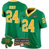 Men's Notre Dame Fighting Irish Playoff 2025 Sugar Bowl Champions Patch Vapor Limited Jersey - All Stitched