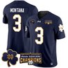 Men's Notre Dame Fighting Irish Playoff 2025 Sugar Bowl Champions Patch Vapor Limited Jersey - All Stitched