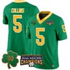 Men's Notre Dame Fighting Irish Playoff 2025 Sugar Bowl Champions Patch Vapor Limited Jersey - All Stitched