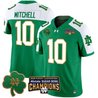 Men's Notre Dame Fighting Irish Playoff 2025 Sugar Bowl Champions Patch Vapor Limited Jersey - All Stitched