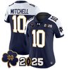 Women's Notre Dame Fighting Irish 2025 CFP Final Patch Vapor Limited Jersey - All Stitched
