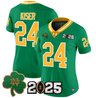 Women's Notre Dame Fighting Irish 2025 CFP Final Patch Vapor Limited Jersey - All Stitched