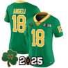 Women's Notre Dame Fighting Irish 2025 CFP Final Patch Vapor Limited Jersey - All Stitched