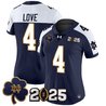 Women's Notre Dame Fighting Irish 2025 CFP Final Patch Vapor Limited Jersey - All Stitched