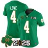 Women's Notre Dame Fighting Irish 2025 CFP Final Patch Vapor Limited Jersey - All Stitched