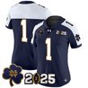 Women's Notre Dame Fighting Irish 2025 CFP Final Patch Vapor Limited Jersey - All Stitched
