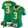 Women's Notre Dame Fighting Irish 2025 CFP Final Patch Vapor Limited Jersey - All Stitched