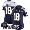 Women's Notre Dame Fighting Irish 2025 CFP Final Patch Vapor Limited Jersey - All Stitched