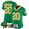 Women's Notre Dame Fighting Irish 2025 CFP Final Patch Vapor Limited Jersey - All Stitched