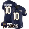 Women's Notre Dame Fighting Irish 2025 CFP Final Patch Vapor Limited Jersey - All Stitched