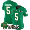 Women's Notre Dame Fighting Irish 2025 CFP Final Patch Vapor Limited Jersey - All Stitched