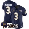 Women's Notre Dame Fighting Irish 2025 CFP Final Patch Vapor Limited Jersey - All Stitched