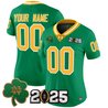 Notre Dame Fighting Irish 2025 CFP Final Patch Vapor Limited Custom Jersey - All Stitched