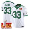 Men's Philadelphia Eagles Kelly Green Super Bowl LIX Patch Vapor Limited Jersey - All Stitched