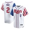 Men's Tampa Bay Rays 2025 Independence Day Vapor Premier Limited Jersey - All Stitched