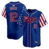 Men's Tampa Bay Rays 2025 Independence Day Vapor Premier Limited Jersey - All Stitched