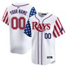 Tampa Bay Rays 2025 Independence Day Vapor Premier Limited Custom Jersey - All Stitched