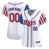 Tampa Bay Rays 2025 Independence Day Vapor Premier Limited Custom Jersey - All Stitched