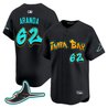 Men's Tampa Bay Rays 'Graffiti Gulfside Edition' Vapor Premier Limited Jersey - All Stitched