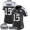 Women's Minnesota Vikings 'Gothic Norseblood Edition' Vapor Limited Jersey - All Stitched