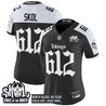 Women's Minnesota Vikings 'Gothic Norseblood Edition' Vapor Limited Jersey - All Stitched