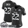 Women's Minnesota Vikings 'Gothic Norseblood Edition' Vapor Limited Jersey - All Stitched