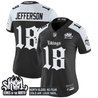 Women's Minnesota Vikings 'Gothic Norseblood Edition' Vapor Limited Jersey - All Stitched