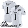 Women's Minnesota Vikings 'Gothic Norseblood Edition' Vapor Limited Jersey - All Stitched