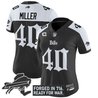 Women's Buffalo Bills 'Gothic Cold Front Edition' Vapor Limited Jersey - All Stitched