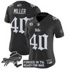 Women's Buffalo Bills 'Gothic Cold Front Edition' Vapor Limited Jersey - All Stitched