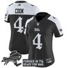 Women's Buffalo Bills 'Gothic Cold Front Edition' Vapor Limited Jersey - All Stitched