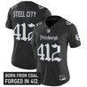 Women's Pittsburgh Steelers 'Gothic Steel City Edition' Vapor Limited Jersey - All Stitched