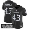 Women's Pittsburgh Steelers 'Gothic Steel City Edition' Vapor Limited Jersey - All Stitched