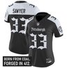 Women's Pittsburgh Steelers 'Gothic Steel City Edition' Vapor Limited Jersey - All Stitched