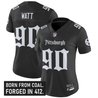 Women's Pittsburgh Steelers 'Gothic Steel City Edition' Vapor Limited Jersey - All Stitched