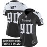 Women's Pittsburgh Steelers 'Gothic Steel City Edition' Vapor Limited Jersey - All Stitched