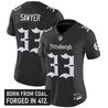 Women's Pittsburgh Steelers 'Gothic Steel City Edition' Vapor Limited Jersey - All Stitched