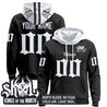Minnesota Vikings 'Gothic Norseblood Edition' Custom Pullover Hoodie - All Stitched