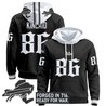 Men's Buffalo Bills 'Gothic Cold Front Edition' Pullover Hoodie - All Stitched