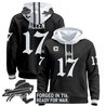 Men's Buffalo Bills 'Gothic Cold Front Edition' Pullover Hoodie - All Stitched