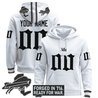 Buffalo Bills 'Gothic Cold Front Edition' Custom Pullover Hoodie - All Stitched