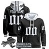 Buffalo Bills 'Gothic Cold Front Edition' Custom Pullover Hoodie - All Stitched