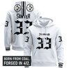 Men's Pittsburgh Steelers 'Gothic Steel City Edition' Pullover Hoodie - All Stitched