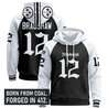 Men's Pittsburgh Steelers 'Gothic Steel City Edition' Pullover Hoodie - All Stitched
