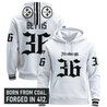 Men's Pittsburgh Steelers 'Gothic Steel City Edition' Pullover Hoodie - All Stitched