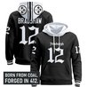 Men's Pittsburgh Steelers 'Gothic Steel City Edition' Pullover Hoodie - All Stitched