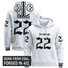 Men's Pittsburgh Steelers 'Gothic Steel City Edition' Pullover Hoodie - All Stitched