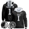Men's Washington Redskins 'Gothic Capital Edition' Pullover Hoodie - All Stitched
