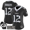 Women's Green Bay Packers 'Gothic Frozen Tundra Edition' Vapor Limited Jersey - All Stitched