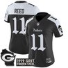 Women's Green Bay Packers 'Gothic Frozen Tundra Edition' Vapor Limited Jersey - All Stitched
